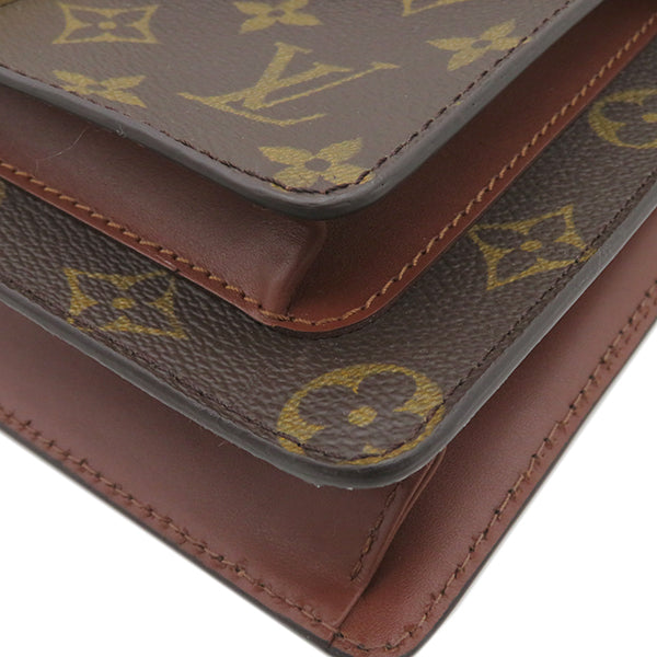 ルイヴィトン LOUIS VUITTON モンソー M51185 モノグラム モノグラムキャンバス 2WAYバッグ ゴールド金具 茶 ハンドバッグ ショルダー