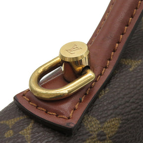 ルイヴィトン LOUIS VUITTON モンソー M51185 モノグラム モノグラムキャンバス 2WAYバッグ ゴールド金具 茶 ハンドバッグ ショルダー