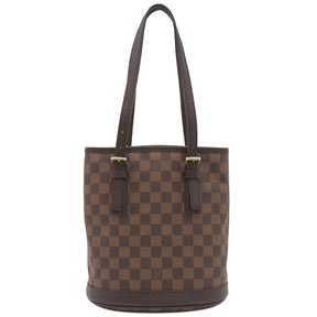 ルイヴィトン LOUIS VUITTON マレ N42240 ダミエエベヌ ダミエキャンバス ハンドバッグ ゴールド金具 茶 赤 トートバッグ