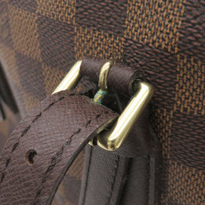 ルイヴィトン LOUIS VUITTON マレ N42240 ダミエエベヌ ダミエキャンバス ハンドバッグ ゴールド金具 茶 赤 トートバッグ