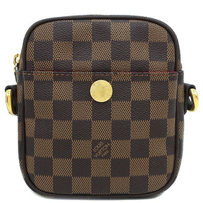 ルイヴィトン LOUIS VUITTON リフト N60009 ダミエエベヌ ダミエキャンバス ショルダーバッグ ゴールド金具 茶