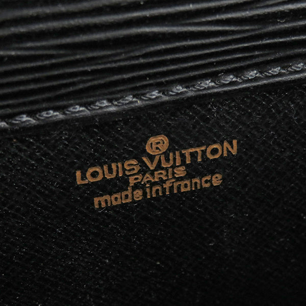 ルイヴィトン LOUIS VUITTON カルトシエール M52242 ブラック エピレザー ショルダーバッグ ゴールド金具 黒 斜め掛け 肩掛け