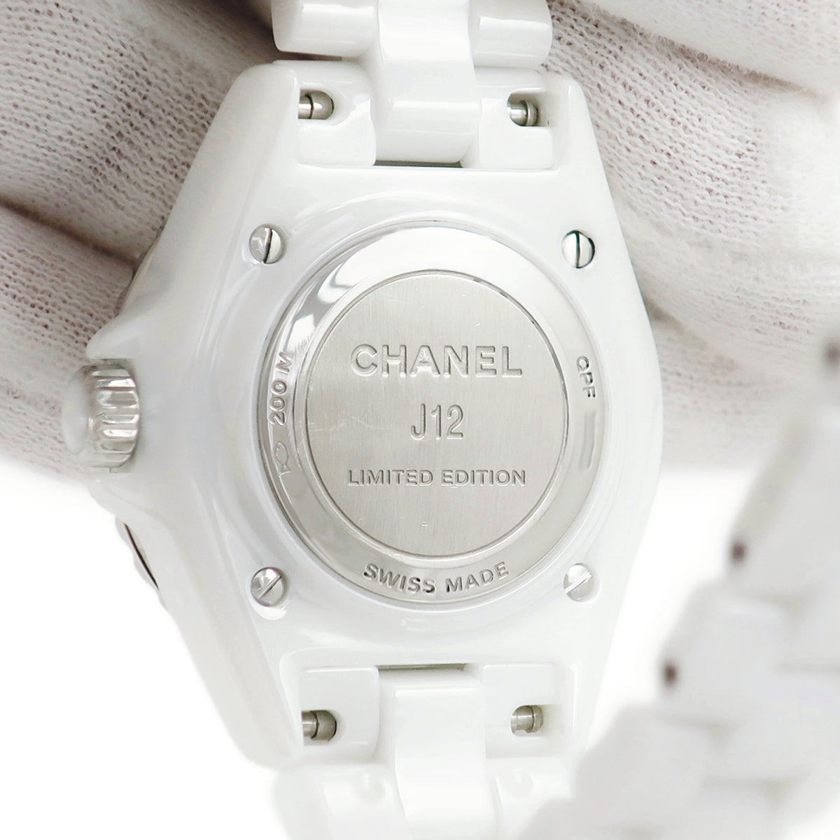 シャネル CHANEL J12 コズミック 33MM H7990 クオーツ レディース 純正ダイヤ ホワイト インターステラー 星 限定