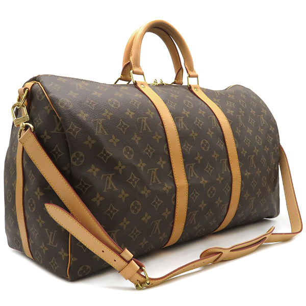 ルイヴィトン LOUIS VUITTON キーポル バンドリエール50 M41416 モノグラム モノグラムキャンバス ボストンバッグ ゴールド金具 鍵・パドロック欠品