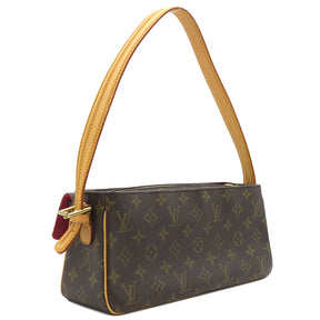 ルイヴィトン LOUIS VUITTON ヴィバシテMM M51164 モノグラム モノグラムキャンバス ショルダーバッグ ゴールド金具 茶 ハンドバッグ 肩掛け