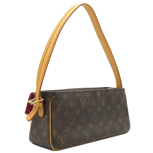 ルイヴィトン LOUIS VUITTON ヴィバシテMM M51164 モノグラム モノグラムキャンバス ショルダーバッグ ゴールド金具 茶 ハンドバッグ 肩掛け