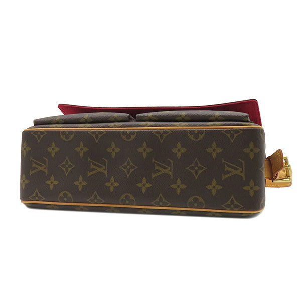 ルイヴィトン LOUIS VUITTON ヴィバシテMM M51164 モノグラム モノグラムキャンバス ショルダーバッグ ゴールド金具 茶 ハンドバッグ 肩掛け