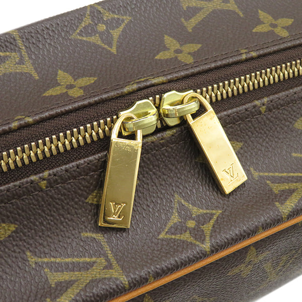 ルイヴィトン LOUIS VUITTON シテGM M51181 モノグラム モノグラムキャンバス ショルダーバッグ ゴールド金具 ボストンバッグ 茶