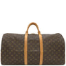 ルイヴィトン LOUIS VUITTON キーポル 55 M41424 モノグラム モノグラムキャンバス ボストンバッグ ゴールド金具 茶 鍵/パドロック欠品