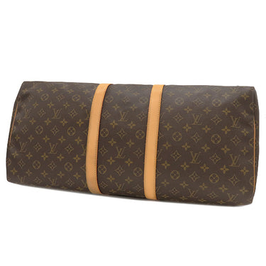 ルイヴィトン LOUIS VUITTON キーポル 55 M41424 モノグラム モノグラムキャンバス ボストンバッグ ゴールド金具 茶 鍵/パドロック欠品