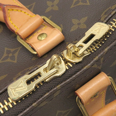 ルイヴィトン LOUIS VUITTON キーポル 55 M41424 モノグラム モノグラムキャンバス ボストンバッグ ゴールド金具 茶 鍵/パドロック欠品