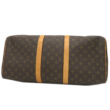 ルイヴィトン LOUIS VUITTON キーポル 50 M41426 モノグラム モノグラムキャンバス ボストンバッグ ゴールド金具 茶 パドロック/鍵/ポワニエ欠品