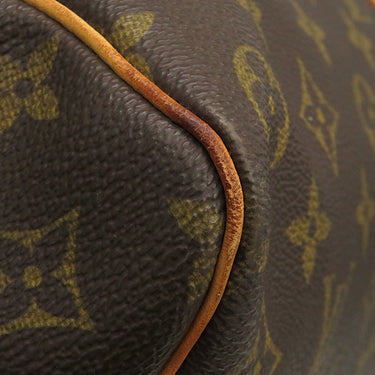 ルイヴィトン LOUIS VUITTON キーポル 50 M41426 モノグラム モノグラムキャンバス ボストンバッグ ゴールド金具 茶 パドロック/鍵/ポワニエ欠品