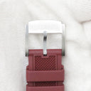 ブルガリ BVLGARI オクト ローマ ラバー バンド ブラウン ラバー ステンレススチール 腕時計パーツ 未使用 純正 替え ベルト 23ｍｍ 純正SS製尾錠付き ブラウン 茶