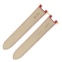 カルティエ Cartier レッド クロコダイル GP 腕時計パーツ 純正 替え クロコ ベルト バンド ストラップ Dバックル用 17ｍｍ レッド 赤