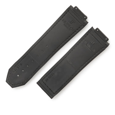 ウブロ HUBLOT ビッグバン クロコ×ラバーバンド ブラック クロコダイル ラバー 腕時計パーツ 純正 替え ベルト ストラップ 25mm ブラック 黒