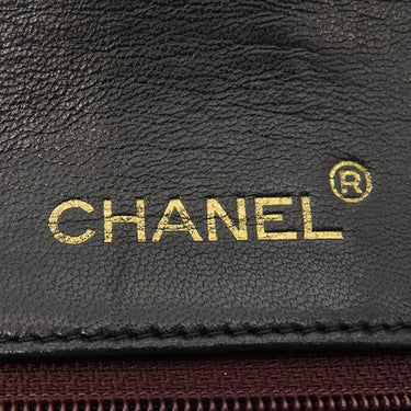 シャネル CHANEL マトラッセ 23 フルフラップ A03568 ブラック ラムスキン ショルダーバッグ ゴールド金具 黒 シングルチェーン ココマーク