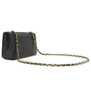 シャネル CHANEL マトラッセ 23 フルフラップ A03568 ブラック ラムスキン ショルダーバッグ ゴールド金具 黒 シングルチェーン ココマーク