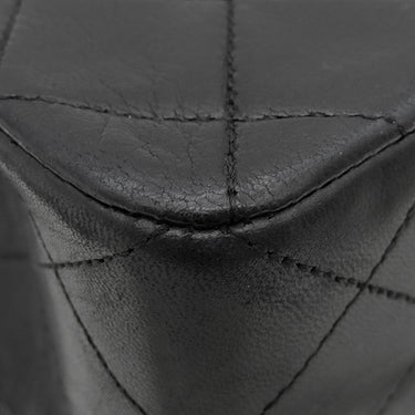 シャネル CHANEL マトラッセ 23 フルフラップ A03568 ブラック ラムスキン ショルダーバッグ ゴールド金具 黒 シングルチェーン ココマーク