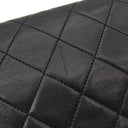 シャネル CHANEL マトラッセ 23 フルフラップ A03568 ブラック ラムスキン ショルダーバッグ ゴールド金具 黒 シングルチェーン ココマーク