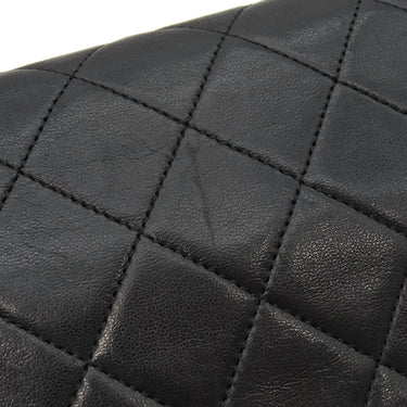 シャネル CHANEL マトラッセ 23 フルフラップ A03568 ブラック ラムスキン ショルダーバッグ ゴールド金具 黒 シングルチェーン ココマーク