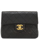 シャネル CHANEL ミニマトラッセ チェーンショルダー A01115 ブラック レザー ショルダーバッグ ゴールド金具 黒 ココマーク