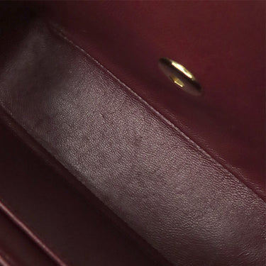 シャネル CHANEL ミニマトラッセ チェーンショルダー A01115 ブラック レザー ショルダーバッグ ゴールド金具 黒 ココマーク