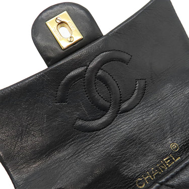 シャネル CHANEL ミニマトラッセ チェーンショルダー A01115 ブラック レザー ショルダーバッグ ゴールド金具 黒 ココマーク