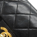 シャネル CHANEL ミニマトラッセ チェーンショルダー A01115 ブラック レザー ショルダーバッグ ゴールド金具 黒 ココマーク