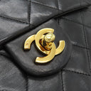 シャネル CHANEL ミニマトラッセ チェーンショルダー A01115 ブラック レザー ショルダーバッグ ゴールド金具 黒 ココマーク