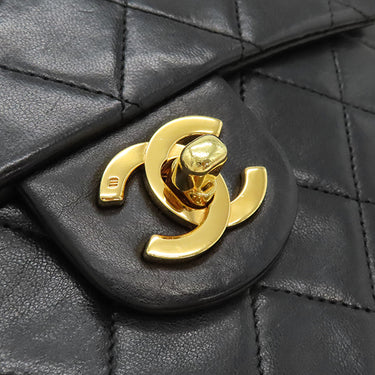 シャネル CHANEL ミニマトラッセ チェーンショルダー A01115 ブラック レザー ショルダーバッグ ゴールド金具 黒 ココマーク