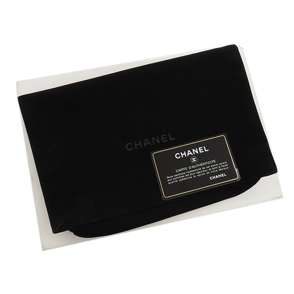 シャネル CHANEL マトラッセ チェーンショルダー AP0250 ブラック ラムスキン チェーンウォレット シルバー金具 黒 斜め掛け