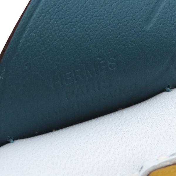 エルメス HERMES ロデオPM ペガサス ブルーブリュム×セサミ×ヴェールボスフォール アニューミロ バッグチャーム 水色 茶 緑