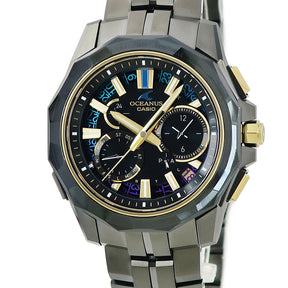 カシオ CASIO オシアナス OCW-SG1000ZE-1AJR クオーツ メンズ 未使用 タフソーラー 電波時計 デイデイト 50周年記念