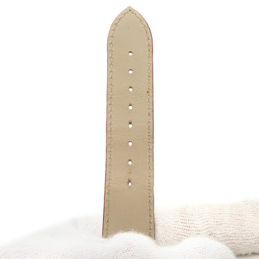 カルティエ Cartier ブラウン クロコダイル 腕時計パーツ 純正 替え クロコバンド 尾錠用 ベルト ストラップ 20ｍｍ 茶 ブラウン