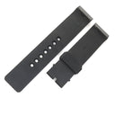 カルティエ Cartier サントス100 用 ラバーバンド ブラック ラバー 腕時計パーツ 純正 ラバー ベルト ストラップ 23ｍｍ 黒