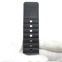 カルティエ Cartier サントス100 用 ラバーバンド ブラック ラバー 腕時計パーツ 純正 ラバー ベルト ストラップ 23ｍｍ 黒