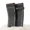 ゼニス ZENITH ブラック クロコダイル 腕時計パーツ 純正 替え クロコ ベルト バンド ストラップ 24ｍｍ ブラック 黒