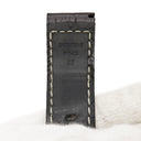 ゼニス ZENITH ブラック クロコダイル 腕時計パーツ 純正 替え クロコ ベルト バンド ストラップ 24ｍｍ ブラック 黒