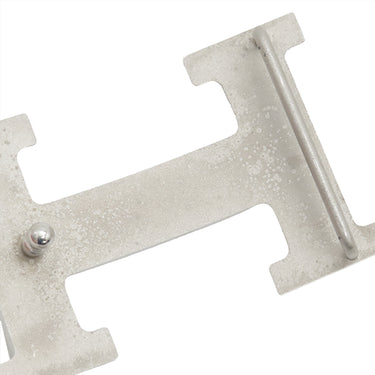 エルメス HERMES コンスタンスH ＃70 パープル系×ベージュ系 ボックスカーフ ヴォーエプソン #70 ベルト シルバー金具 Hバックル 紫 茶