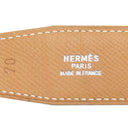 エルメス HERMES コンスタンスH ＃70 パープル系×ベージュ系 ボックスカーフ ヴォーエプソン #70 ベルト シルバー金具 Hバックル 紫 茶