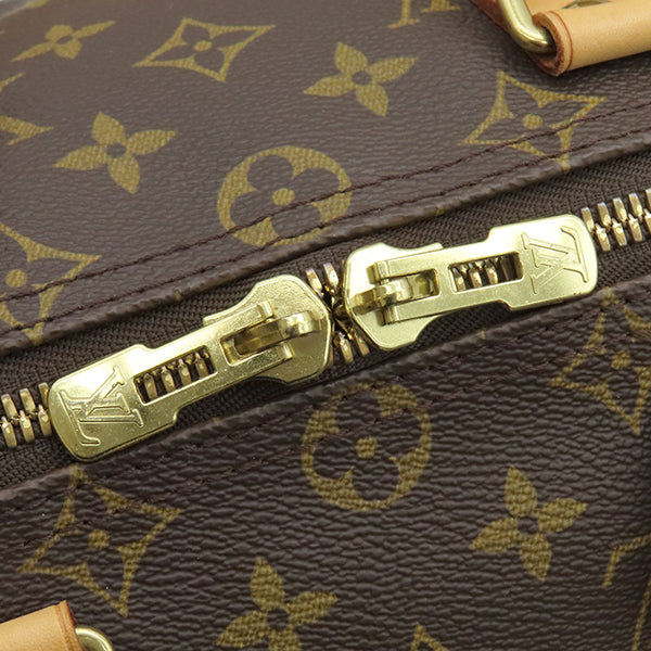 ルイヴィトン LOUIS VUITTON キーポル 45 M41428 モノグラム モノグラムキャンバス ボストンバッグ ゴールド金具 茶 旅行バッグ 鍵/パドロック欠品