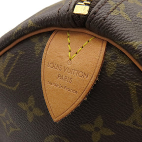 ルイヴィトン LOUIS VUITTON スピーディ 40 M41106 モノグラム モノグラムキャンバス ボストンバッグ ゴールド金具 茶 ハンドバッグ 鍵 パドロック 欠品