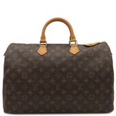 ルイヴィトン LOUIS VUITTON スピーディ 40 M41106 モノグラム モノグラムキャンバス ボストンバッグ ゴールド金具 茶 ハンドバッグ 鍵 パドロック 欠品