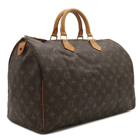 ルイヴィトン LOUIS VUITTON スピーディ 40 M41106 モノグラム モノグラムキャンバス ボストンバッグ ゴールド金具 茶 ハンドバッグ 鍵 パドロック 欠品