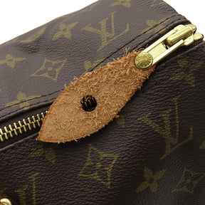 ルイヴィトン LOUIS VUITTON スピーディ 40 M41106 モノグラム モノグラムキャンバス ボストンバッグ ゴールド金具 茶 ハンドバッグ 鍵 パドロック 欠品