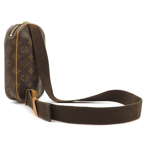 ルイヴィトン LOUIS VUITTON ポシェット ガンジュ M51870 モノグラム モノグラムキャンバス ボディバッグ ゴールド金具