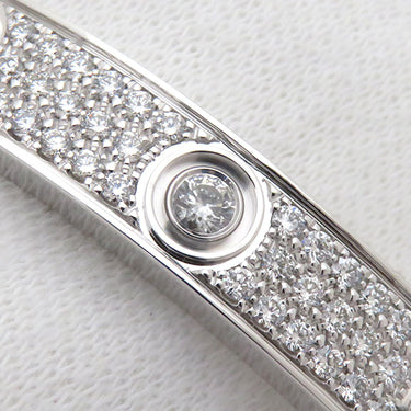 カルティエ Cartier ラブブレス パヴェ 12石ダイヤモンド N6033602 ホワイトゴールド K18WG ダイヤモンド #17 ブレスレット 750 18K 18金 WG