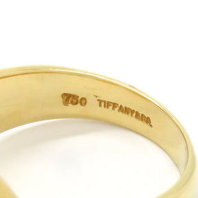 ティファニー Tiffany & Co トルネード イエローゴールド K18YG リング 指輪 750AU 18K 11号