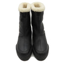 エルメス HERMES ショートブーツ ジャーニー H242070Z ブラック×エクリュ カーフ シープスキン #36 ブーツ 新品 未使用 セリエワッペン 靴 黒